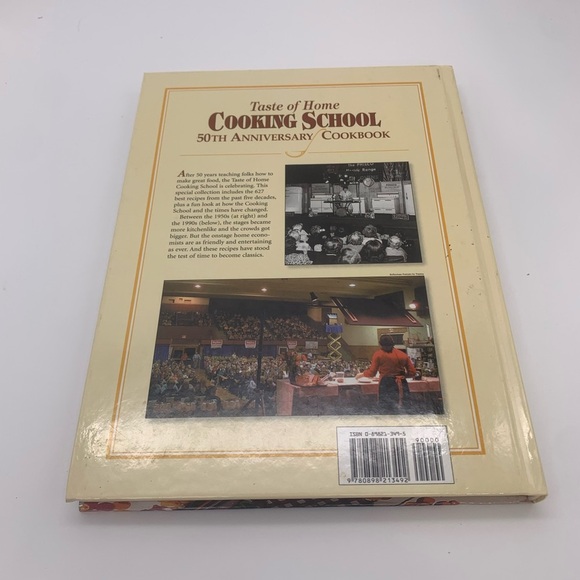 Taste Of Home:Cooking School Anniversary Cookbook 2002 Hardcover Excellent Cond. - Picture 3 of 7
